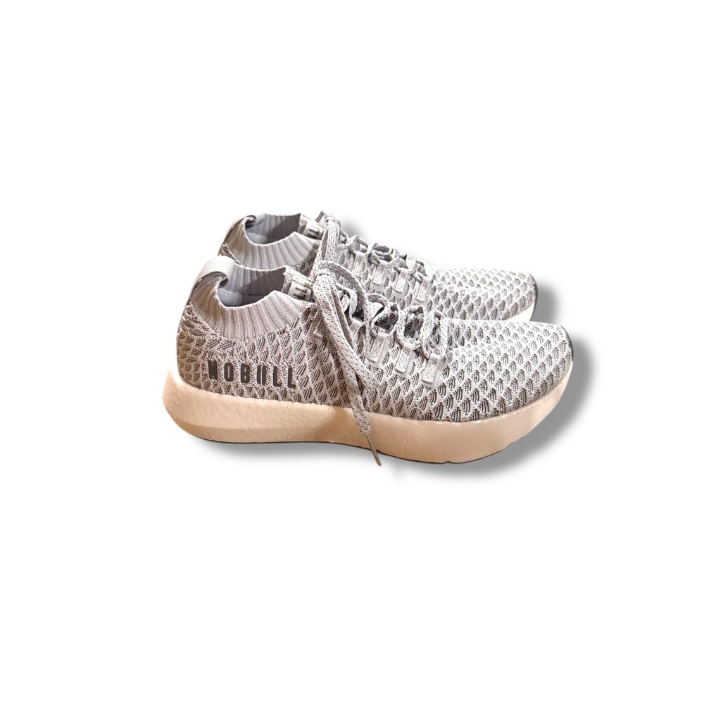 NOBULL Drive Knit Sneakers Size 8 Men's Crater Grey Lightweight‎ Gym Shoes